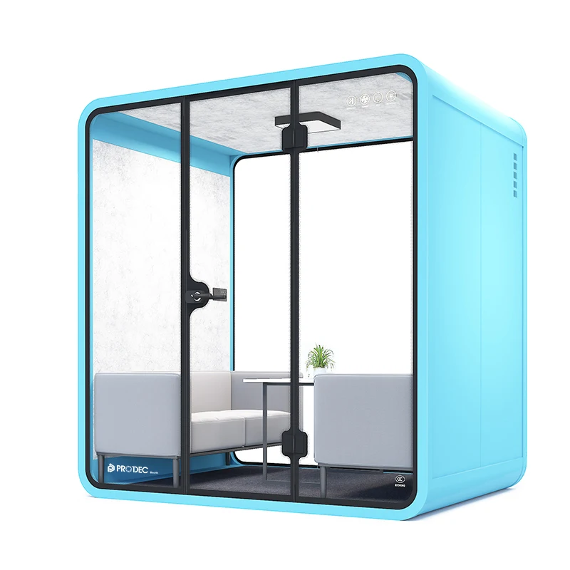 Movable Portable Soundproof Sleeping Cabin Privacy Office Working Phone Booth Music instrument practicing Pod For Guitar