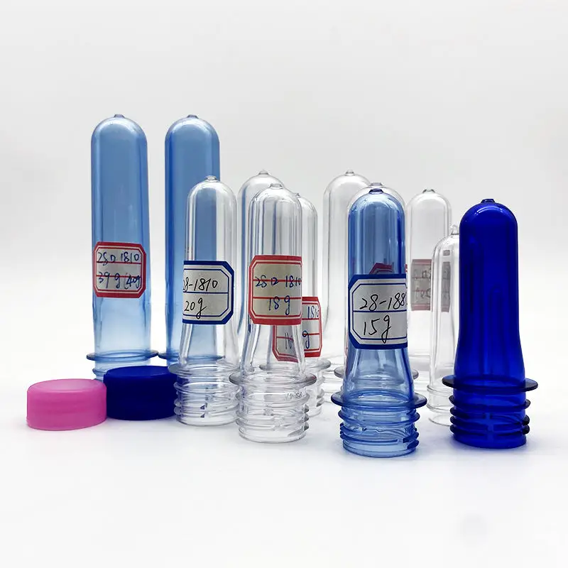 26mm 28mm 30mm 38mm PCO PET preform clear drink lid bottle perform for bottle with 100% new material