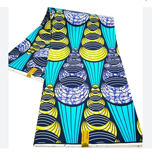 New Design Colorful Kente and Hitarget Real Wax Fabric African Wax Prints Ghana Style Wedding Fabric