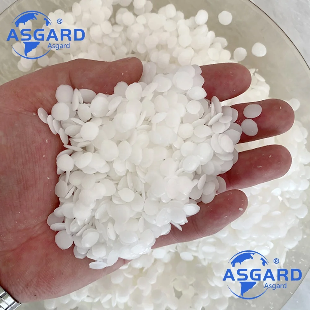 Cosmetic Grade Snowy White Moisturizing Refined Granular Microcrystalline Wax for Making Crayons