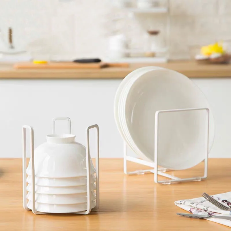 Household tableware dish drain rack artifact kitchen shelf