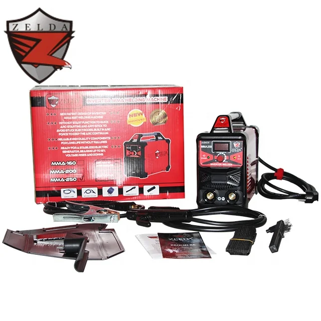 Portable ZELDA Patented Intelligent IGBT Inverter 110V 220V 200A ARC Welders For Home Use