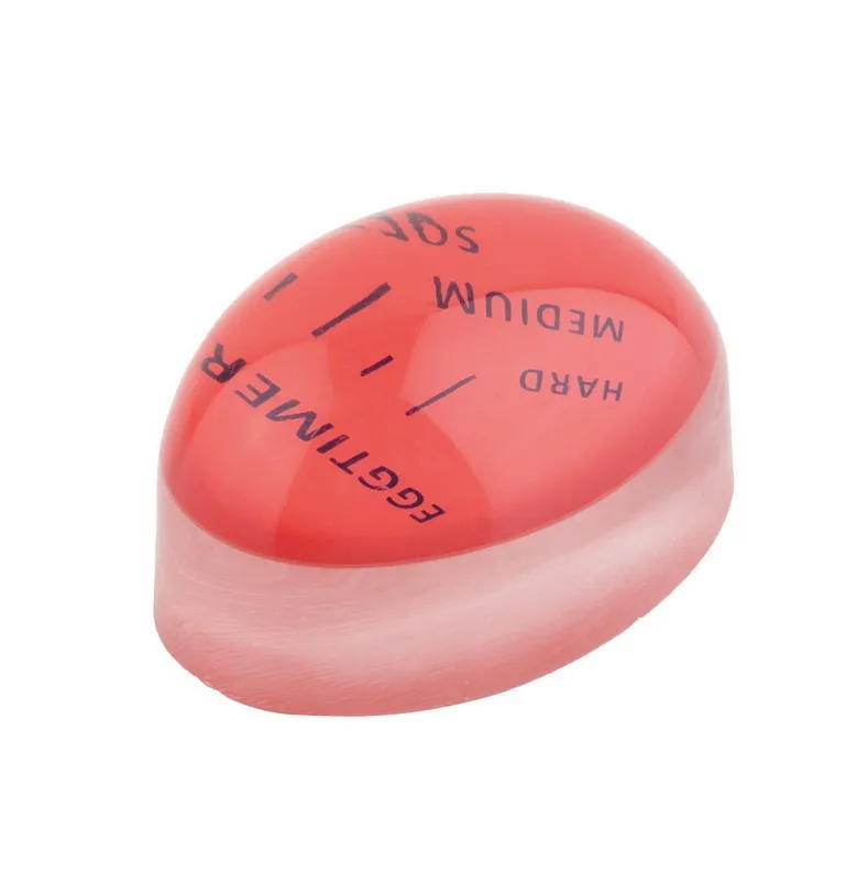 Кухонные инструменты для приготовления пищи, механический таймер в форме яйца с изменением цвета, термочувствительный таймер для яиц, для кипячения воды