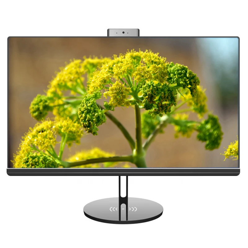 DIY 21.5 23.8 Inch Computadora De Escritorio PC Ordenador Barebone Core I3 I5 I7 1080P Tuch Screen Desktop All In One Computer