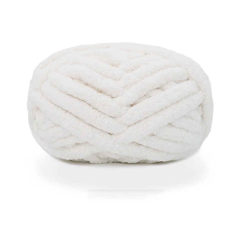 Factory Price blended fancy yarn 2cm Diameter Chunky Chenille Yarn for DIY Blanket Pillow