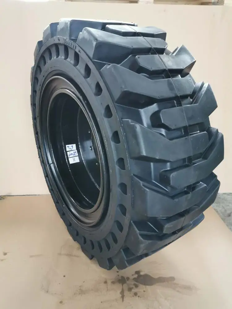 skid steer backhoe loader parts 38.5x14-20 14-17.5 14x17.5 black otr solid tire