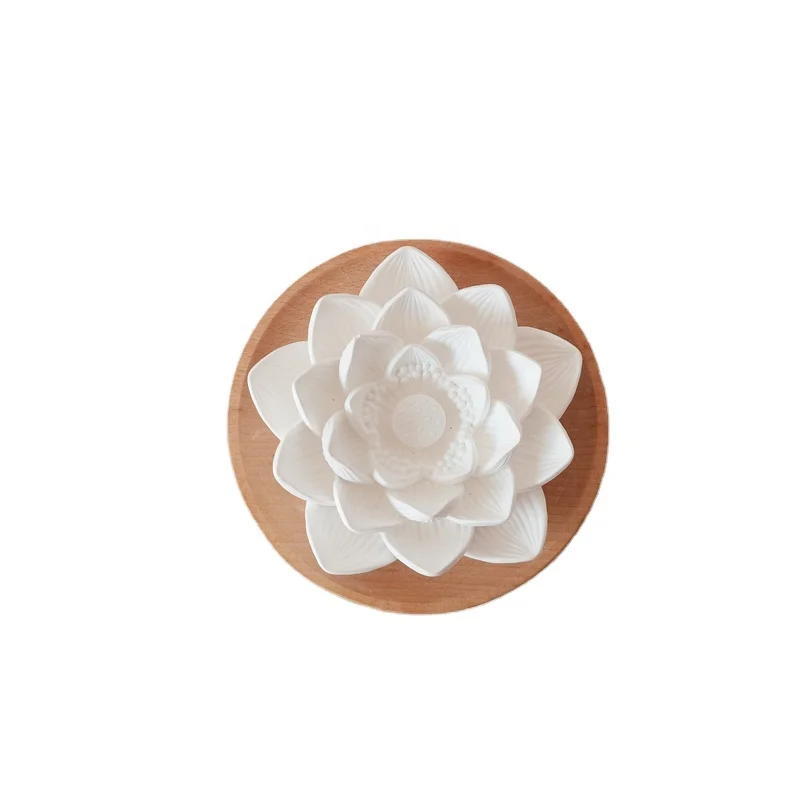 Пассивный рассеиватель цветов лотоса с деревянной пластиной