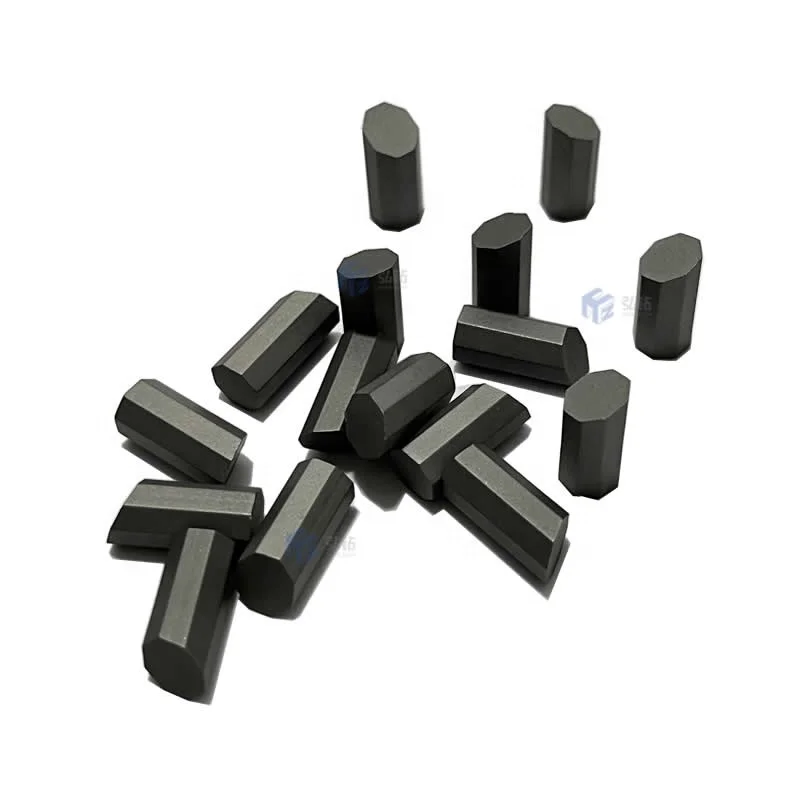 10 or 15 Degree Rake Angle Tungsten Carbide Octagonal and Square Inserts