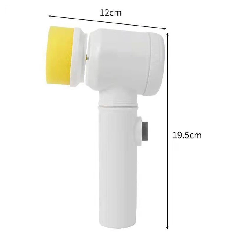 USB Rechargeable Kitchen Dishwashing Brush Sink Cleaner Bathroom Bathtub Clean Brush Spin Scrubber Electric Cleaning Brush