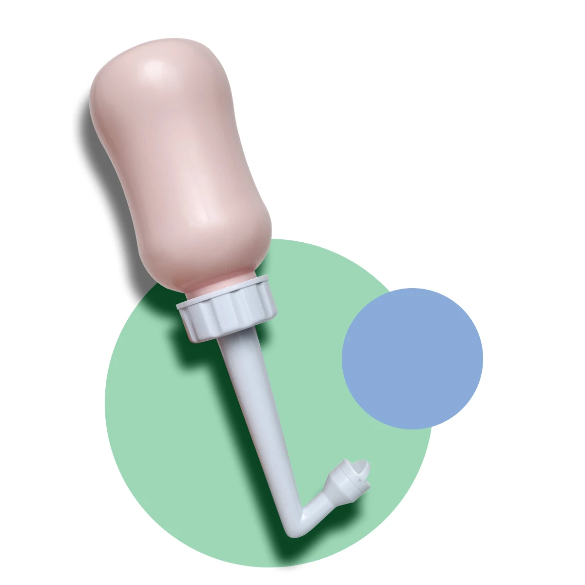 Classic Pink Postpartum Care Upside Down Peri Bottle