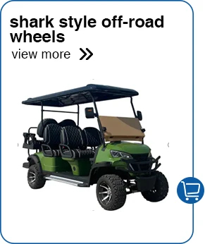 sharefer 4 seats off road electric golf cart 4-wheel lifted golf kart 4 passengers golf car 2+2 seater ATV