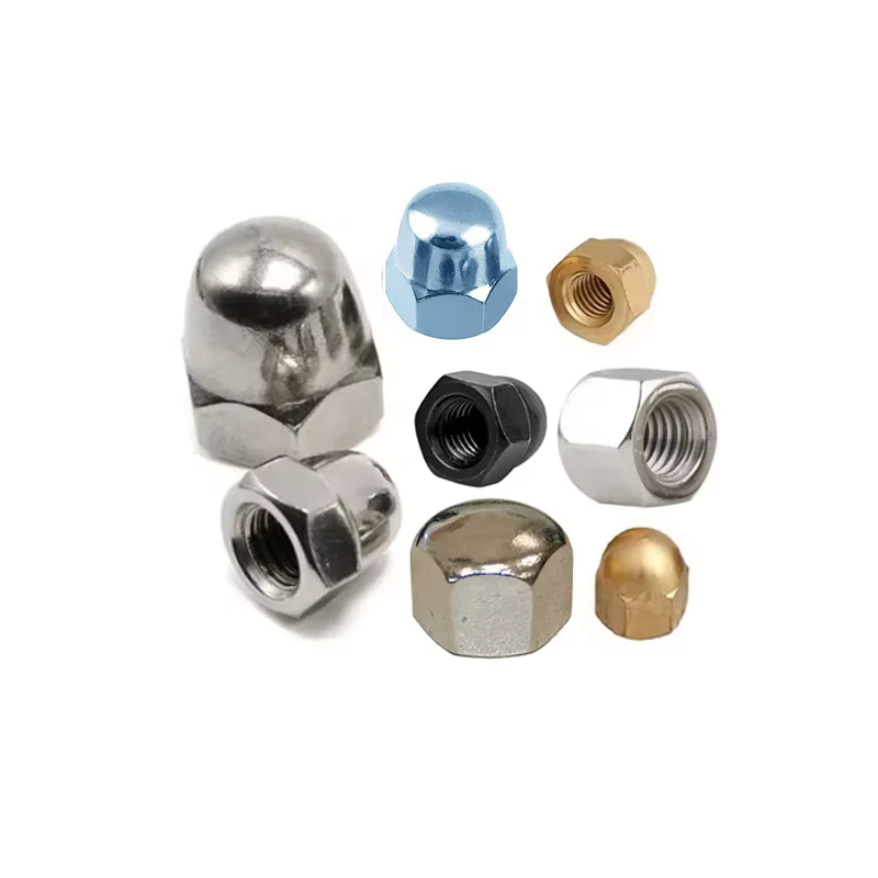 m4 m5 m6 m8,  m10 m12 m14 m16 m18 m20 carbon steel Stainless Steel Hex Acorn Cap Dome Nuts hexagon Dome Cap Nuts/