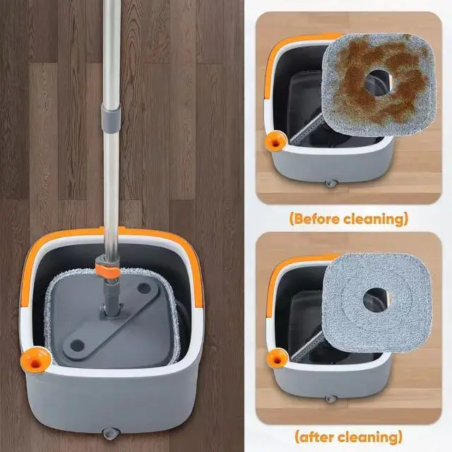 Wholesale 360 Degree Auto Spin Rotating Easy Cleaning Mop with Bucket