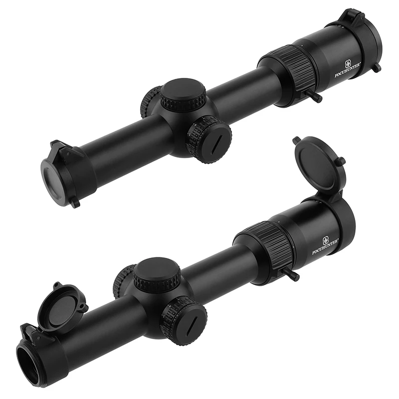 Outdoor Hunting SFP Optical 1-8x24 Zero Resettable Scope Fast-Focus Optics Tactical LPVO Scopes & Accessories With Throw Lever