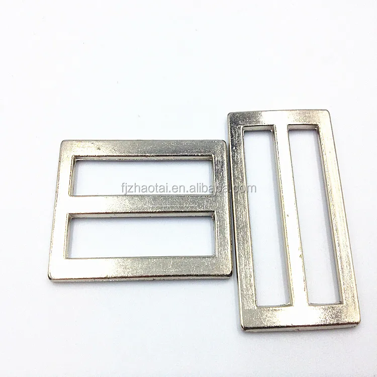 Wholesale factory factory supply rose gold color 1 inch metal adjustable strap buckle for bag