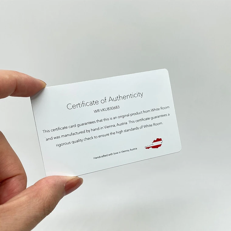 MDT J80  business card metal stainless steel material