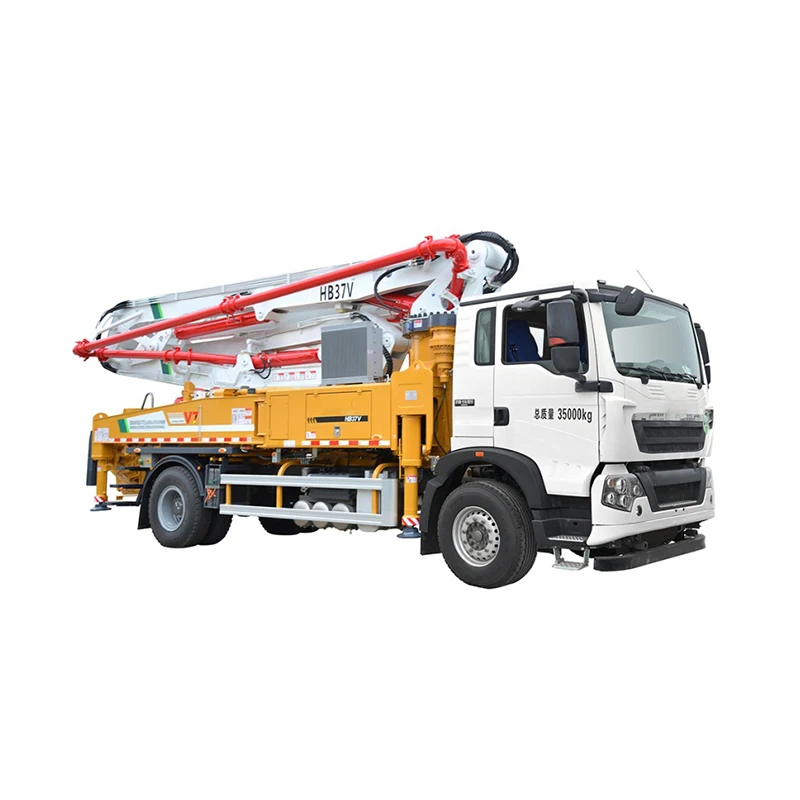 30m truck mounted boom concrete pump with high quality HB30V