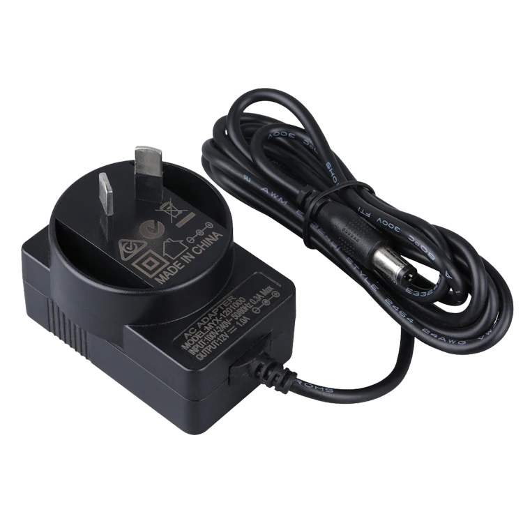 
RCM C-tick safety mark Input 100-240V AC to DC 5V 9V 12V 1A 1.5A 2A 3A AU power adapter 