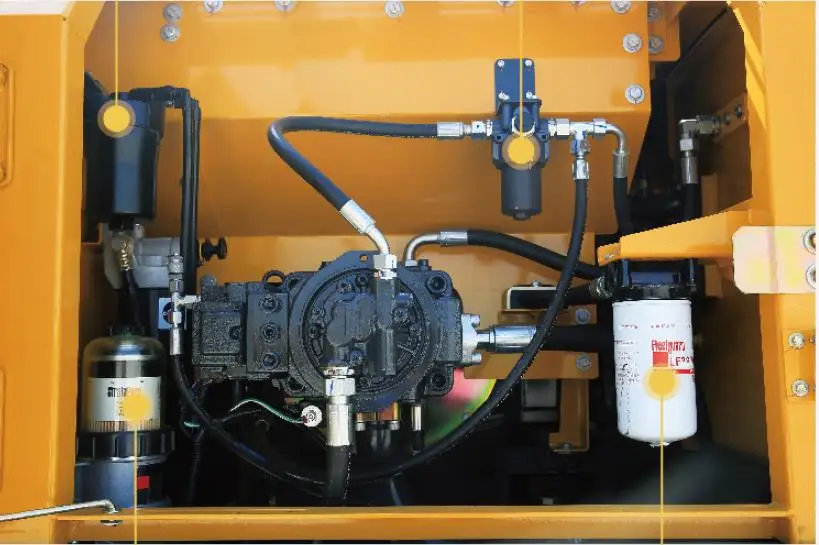 15ton Hydraulic Crawler Excavator Digging Machine 0.6cbm Bucket with Cummis Engine 125HP