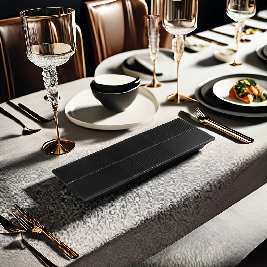 Прямоугольная меламиновая тарелка для суши