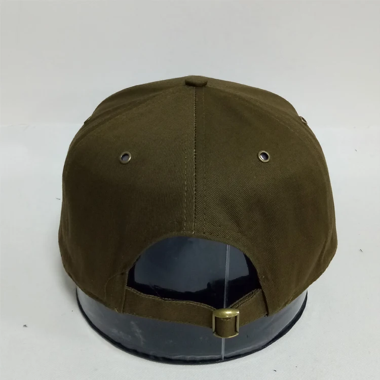 Factory leather patch sport golf caps custom logo men blank cotton Gorros dad hats 7 panel snapback caps