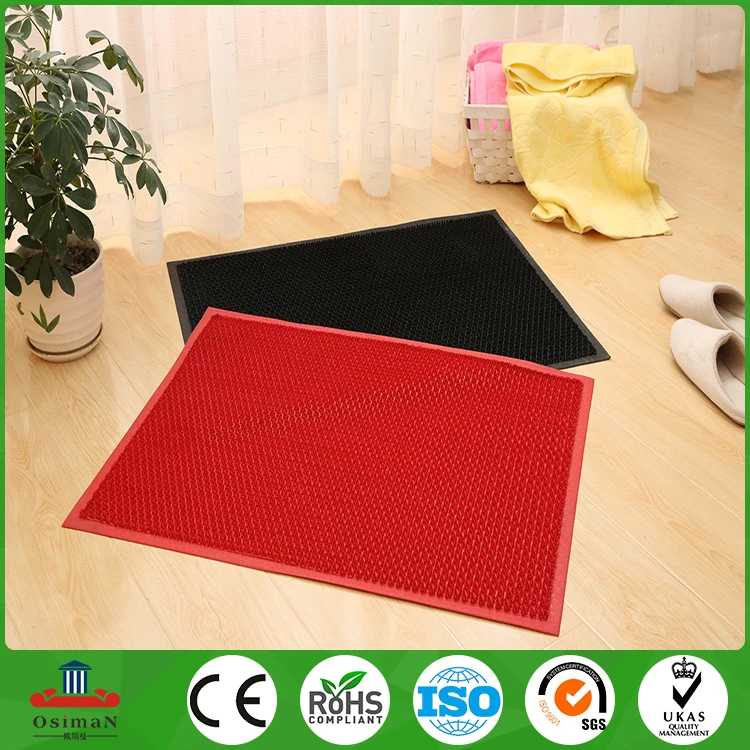 Factory Indoor Outdoor Waterproof Anti Slip Door Floor Cushion PVC Coil Roll Noodle Entrance Welcome Mat