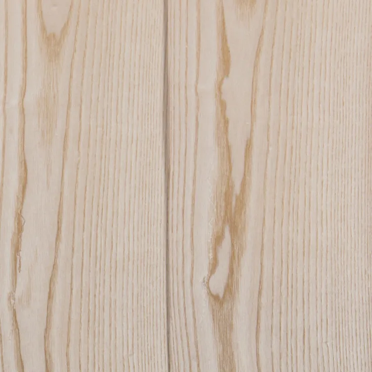 High Quality Natural White Ash Burl Wood Veneer Crown Cut/ Quarter Cut Ash Veneer Panel