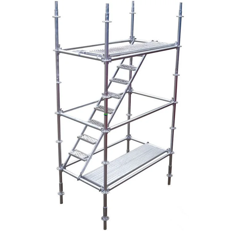 Layher Six Dozen Scaffold 6 Feet By 42 pipe Galvanized Steel Ringlock Scaffolding For Construction