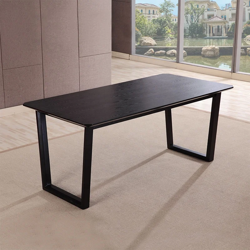 Modern Nordic Restaurant Furniture Dining Room Solid Wood Table