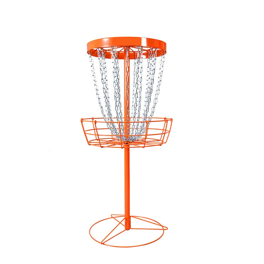 Well Designed professional portable metal wire disc golf basket