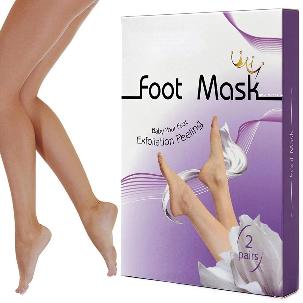 OEM Foot Peel Mask Exfoliant for Soft Feet, Exfoliating Booties for Peeling Off Calluses & Dead Skin, For Men & Women Lavender