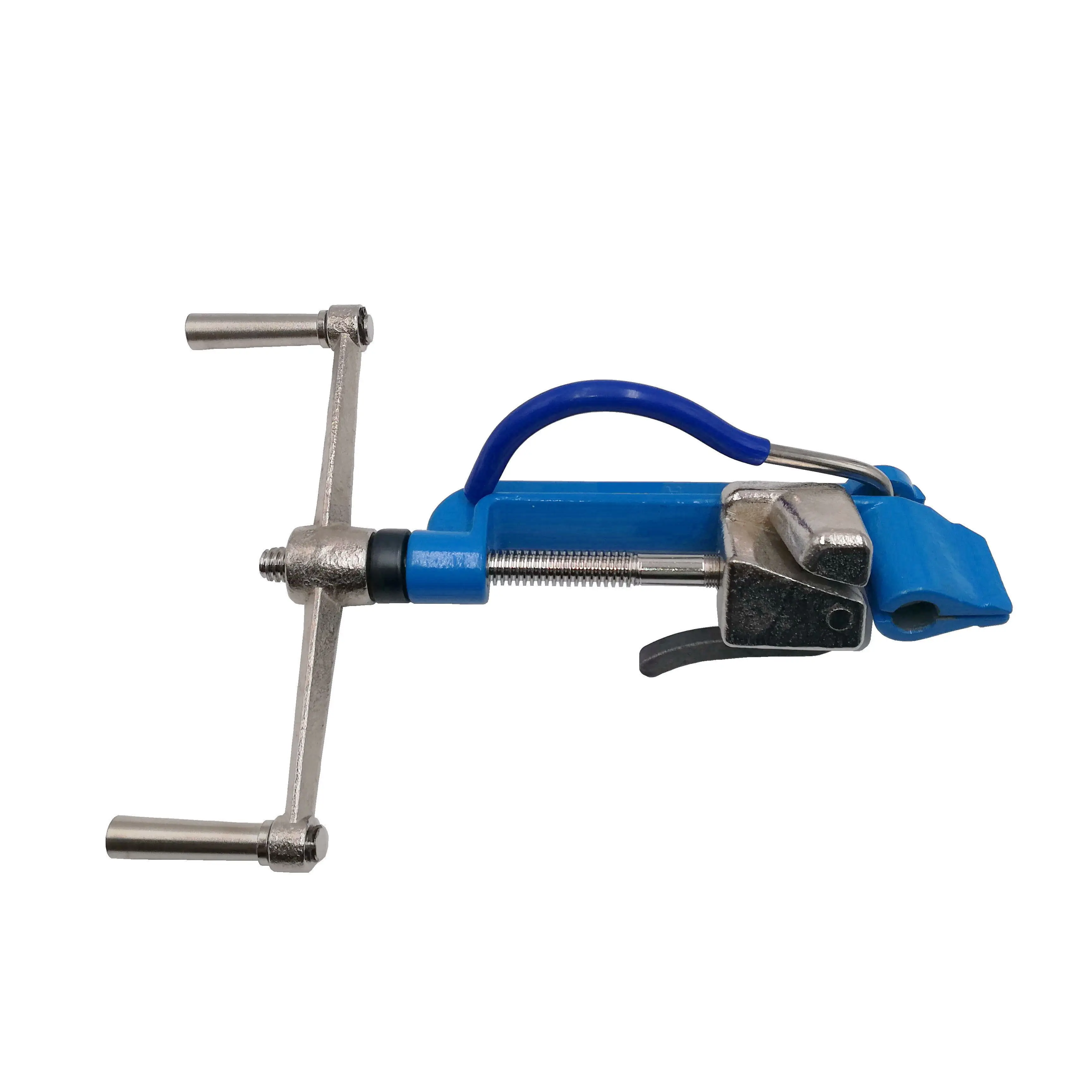 Hand-Operated Strap Tensioner For Steel Strapping Banding