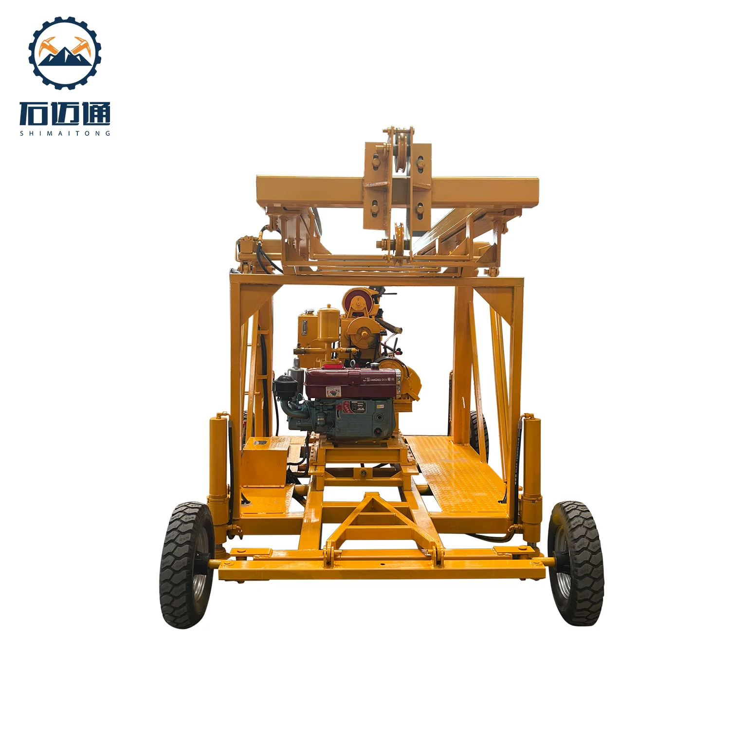Hot sale 8 inch diameter portable drilling rigs with diamond