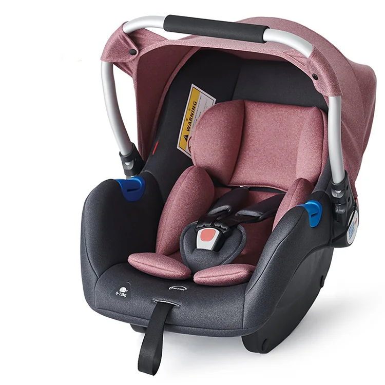 Cheapest portable pink china factory child carrier 0-1 years  kids safety  car seat carrier