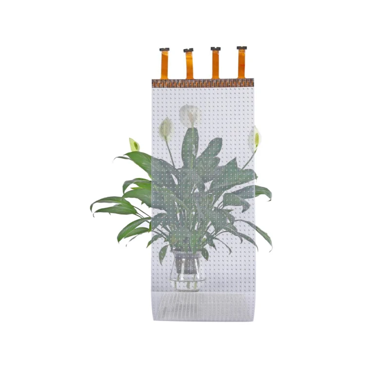 P5 P6 P8 P10 P16 P20  Adhesive Super Slim Led Screen PCB Board Flexible Transparent Film Advertising LED Display