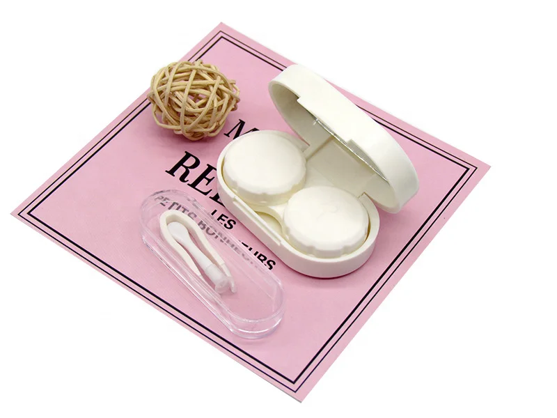 Оптовая продажа Модные Контактные линзы Роскошный чехол для контактных линз с героями