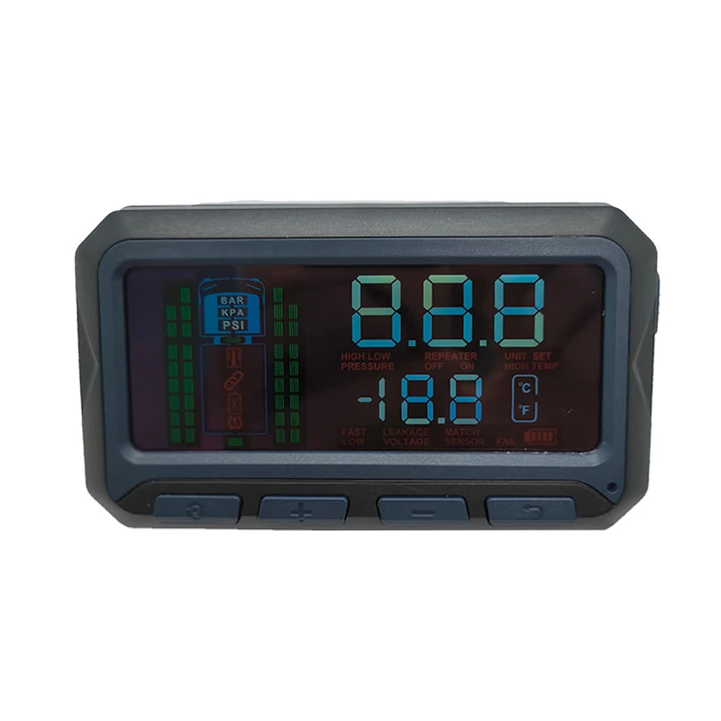 Smart Auto System Digital Tmps Lcd Display Usb Auto Security Alarm Tire Pressure Monitor Sensor