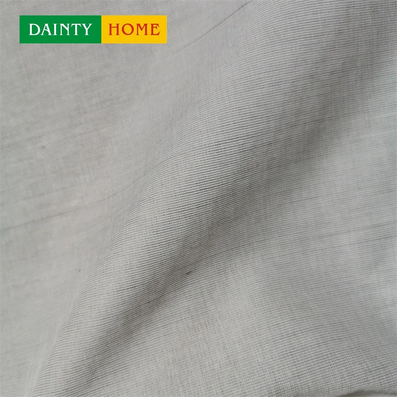 Wholesale new modern Warp knitted lace jacquard Fabric home door Bedroom white sheer curtains