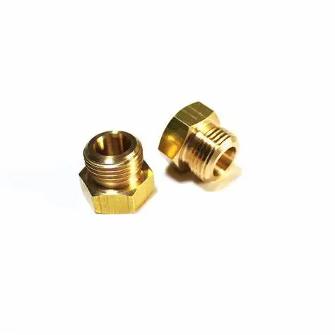 Micro CNC Machining Services for Brass Parts Featuring Polishing Plating Powder Coating Finishes Using Precious Metals
