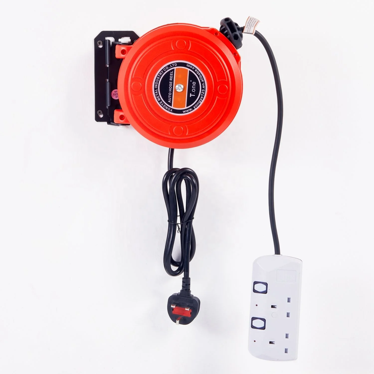 Wholesale Electric Hose Reel Retractable Hydraulic Cable and Hoose Reel Plastic Extension Cable Reel Heavy Duty