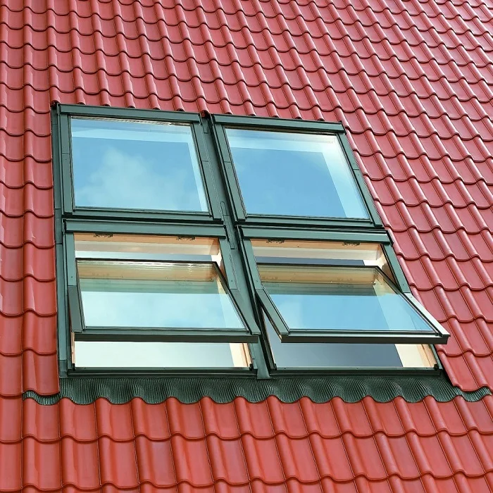 Maplemiles 600 X 600 Skylight Double Glazed Tempered Skylight Smart Electric Aluminum Skylight