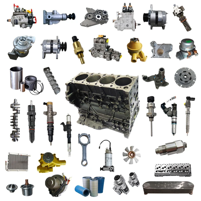Original Diesel Engine Parts For Komatsu Caterpillar Excavator Diesel Engine Spare Parts Engine Repair Kits