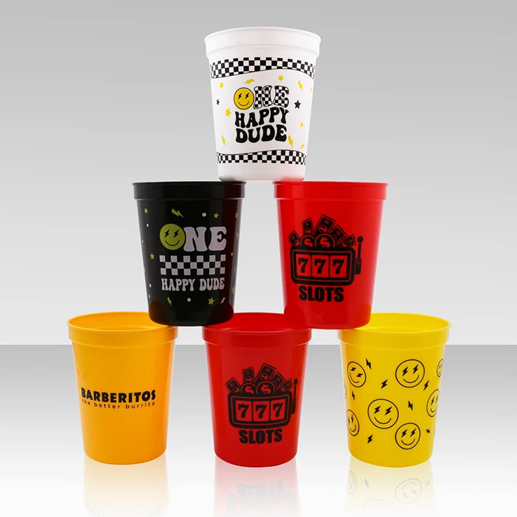 Wicked Flip Cup Red Party Cups Ping Pong Glasses Reusable Gifts 24 Cups with High Quality Brand customized
