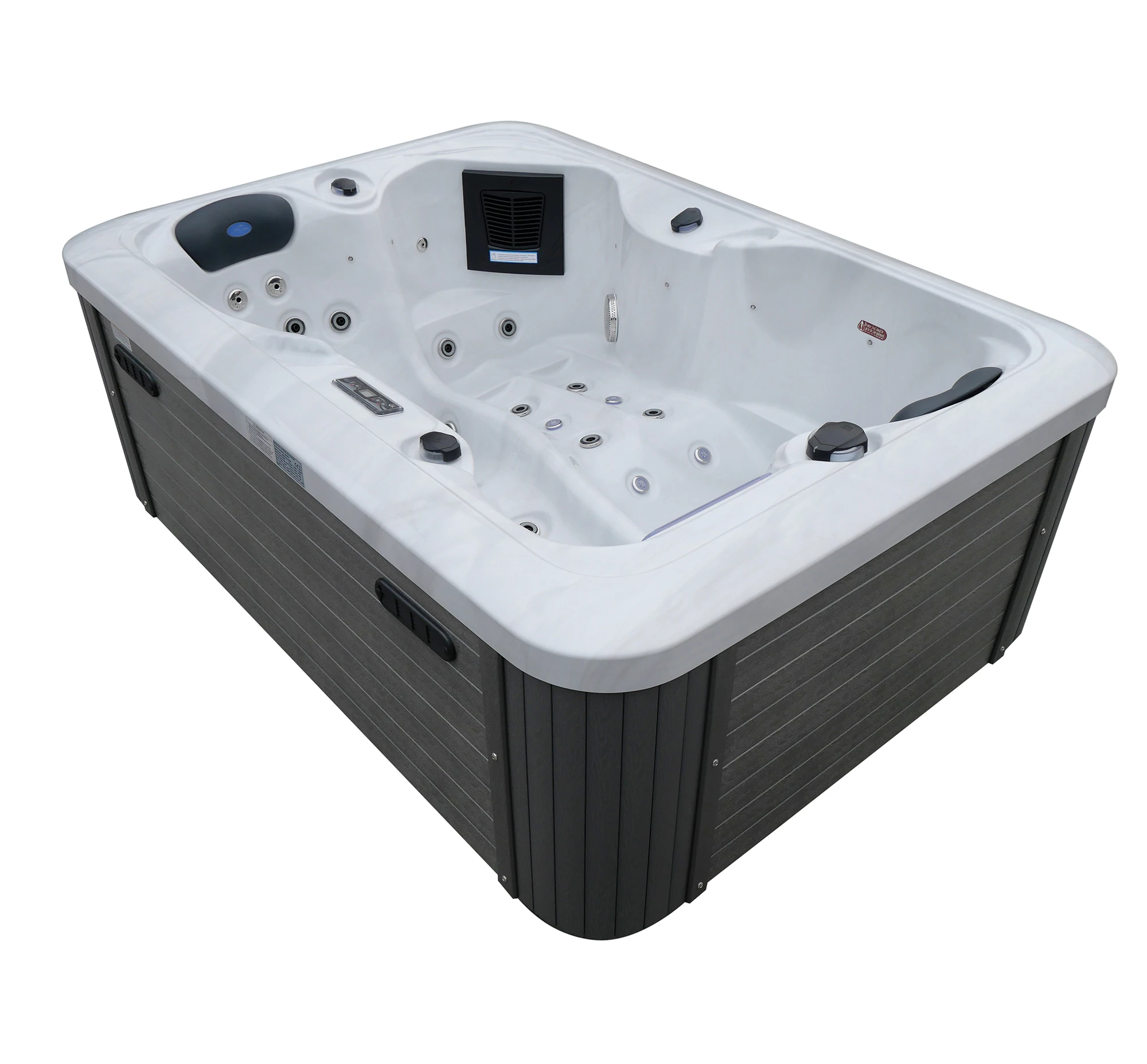 New design acrylic massage spa outdoor 2 person smart hot tub