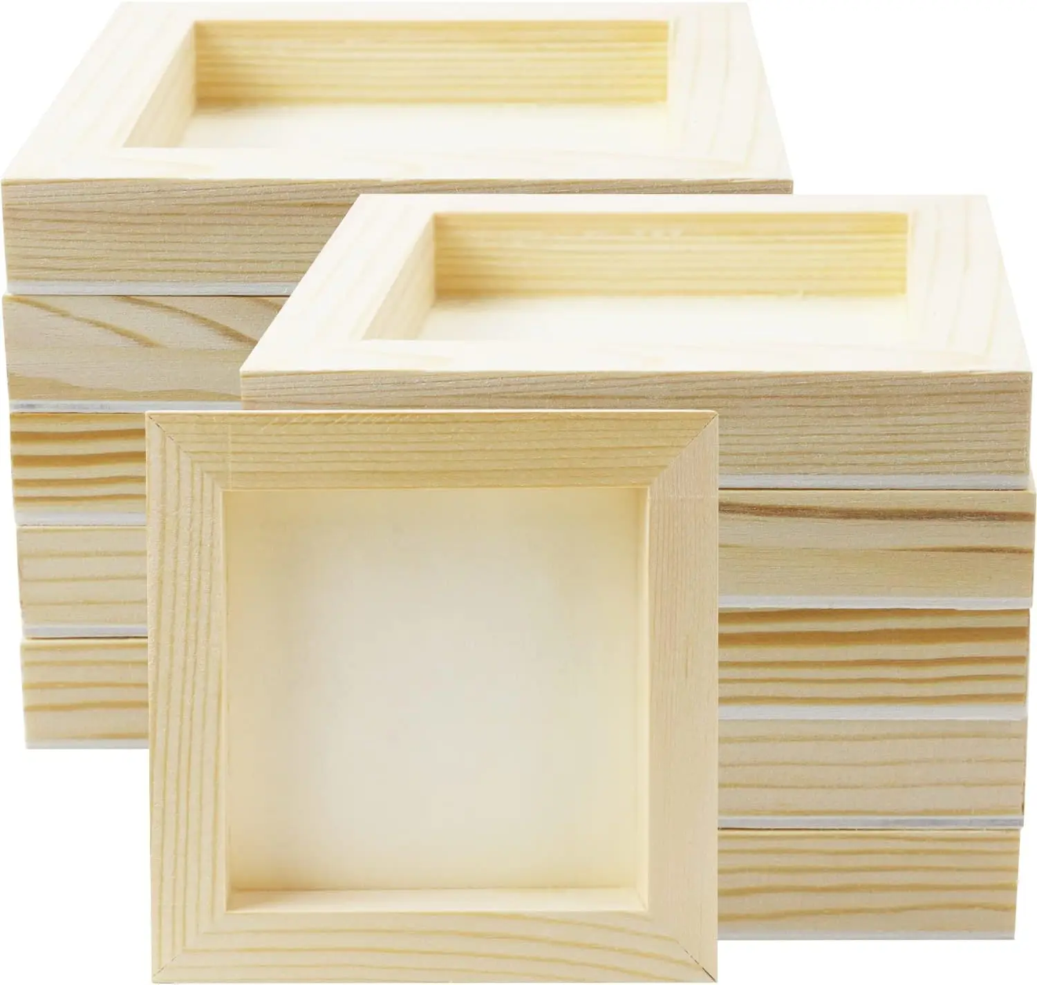FSC Wood Canvas Panels Unfinished Wooden Plates rectangle Wood Arts Painting Crafts Boards