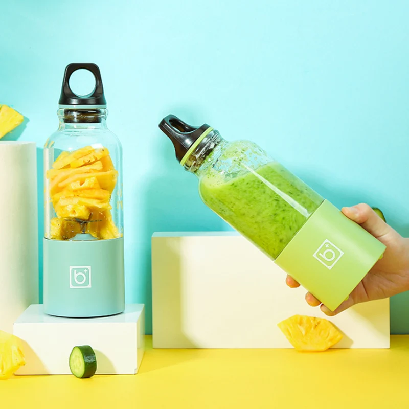 Rechargeable Mini Electric Mixer Cup Portable Smoothie Fruit Vegetable Usb Juicer Blender