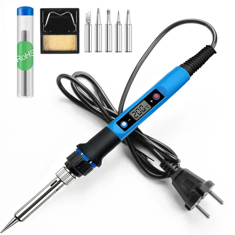 Hot Sale Portable Electric Soldering Iron Kit 8 In 1 Solder Set Electric Soldering Iron 80W For Soldering Rework Repair Tool
