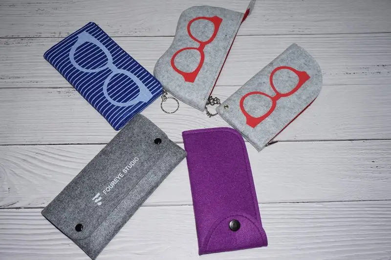 Fashion Design Recycled Cotton Pouch Cotton Organic Jewelry Pouch drawstring bag sunglasses pouch