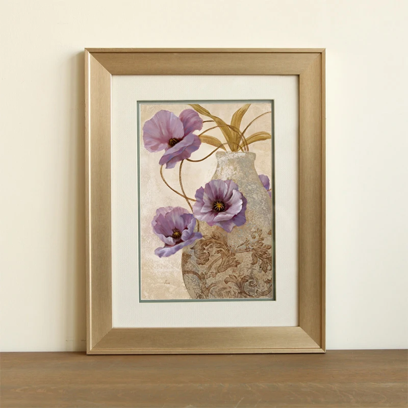 Оптовая продажа, новая пластиковая художественная настенная декоративная Масляная картина, рамка для украшения отеля, фоторамка