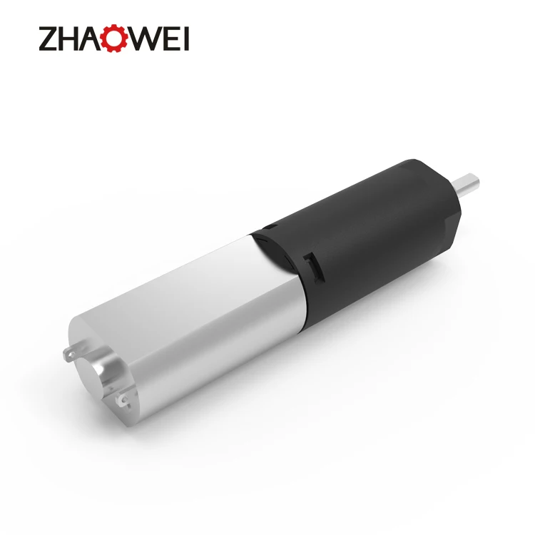 Low Rpm Brushless Planetary Geared Motor with Encoder 24mm Small 6v 9v 12v Hollow Shaft Dc Gear 4rpm 400rpm for